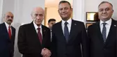 Özel ve Bahçeli görüşmesi bitti! Gözler yapılacak açıklamada