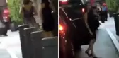 İran'da başka yurt dışında başka! Hamaney'in torunu New York'ta açık elbise ile görüntülendi