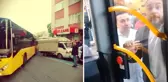 Seyyar satıcı, aracına çarpan İETT şoförünü tehdit etti: Canını alacağım