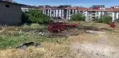 Çiftçiler Günü'nde çiftçi malzemeleri yandı