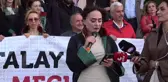 Can Atalay'ın meslektaşları ve arkadaşları Adalet Nöbeti'ne devam ediyor