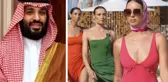 Suudi Arabistan'da kurallar yıkılıyor! Ülke tarihinde ilk kez mayolu defile düzenlendi