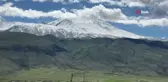 Ağrı Dağı'na Mayıs Ayında Kar Yağdı