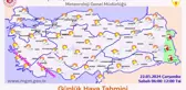 10 İl İçin Sağanak ve Gök Gürültülü Sağanak Uyarısı