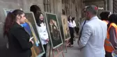 Tarihi binada mezuniyet sergisi