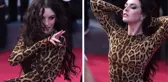 Cannes Film Festivali'ne giden Melis Sezen, poz verirken şekilden şekle girdi