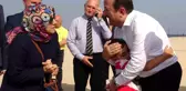 Muhammed Yasir, hayalini gerçekleştirdi: Valiye sarıldı