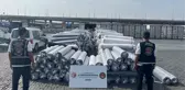 Gümrük ekiplerinden Mersin'de tarihi yakalama! 1 milyar TL'lik kaçakçılık önlendi
