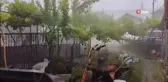 Dolu yağışı meyve ağaçları ve ekili arazilere zarar verdi