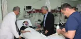 Kırıkkale Valisi Makas, Yaralıları Ziyaret Etti