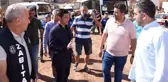 Marmaris Belediye Başkanı Ünlü, yasağa rağmen çalışmaların devam ettiği otel inşaatına baskın yaptı
