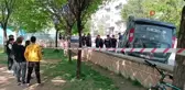 Erzurum'da çarpışan araçlardan birisi takla attı: 6 yaralı