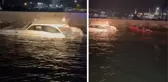 İstanbul'da tekne battı, içindekiler ölümden döndü