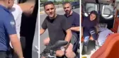 Şimdi hesap zamanı! Ambulansı durdurarak hasta kontrolü yapan magandalar yakalandı