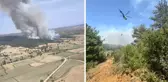 Çanakkale, Kütahya, Uşak ve Sinop'ta orman yangını! Köylere uyarılar yapıldı