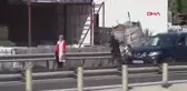 Silivri'de Yıkılan Üst Geçit Nedeniyle Yayalar Zor Durumda