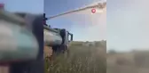 Tekirdağ'da alev alev yanan buğday tarlası küle döndü