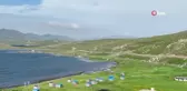 Ağrı'nın Balık Gölü Eşsiz Güzelliğiyle Ziyaretçilerini Ağırlıyor