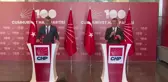 CHP Genel Başkanı Özgür Özel, KKTC CTP Genel Başkanı Tufan Erhürman ile Görüştü
