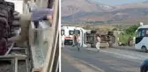Karşı şeride geçen otobüsün karıştığı kazada 1'i uzman çavuş 2 kişi hayatını kaybetti
