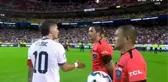 Maç sırasında kendisi ile tartışan futbolcuya maç sonunda elini uzatmadı