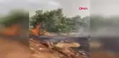 Diyarbakır Lice'de Kırsal Alanda Örtü Yangını