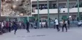 Futbol oynadıkları sırada vurmuşlar! İsrail'in okul saldırısına ilişkin görüntüler ortaya çıktı