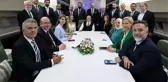 Erdoğan'dan NATO Zirvesi dönüşü Suriye açıklaması: Hakkaniyetli bir barış en çok bize fayda sağlayacak