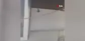 Depremzede vatandaşların yaşadığı konteyner yangında zarar gördü