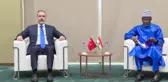 Dışişleri Bakanı Hakan Fidan, Nijerli mevkidaşıyla görüştü