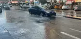 Sivas'ın İmranlı ilçesinde dolu ve sağanak yağış