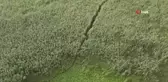 Devasa sazlıklarda sülük toplarken kayboldu, AFAD dron ile buldu
