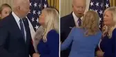 ABD Başkanı Biden, resepsiyonda eşini karıştırdı