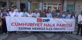 CHP Edirne Merkez İlçe Başkanlığı Milli Eğitim Bakanlığı'nın Maarif Modelini Protesto Etti