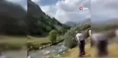 Dereye düşen çocuğunu kurtarmak isterken kendisi kurtulamadı