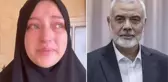 Hamas lideri İsmail Haniye'nin gelininden duygusal veda: Ey cennet halkı onu aranıza alın