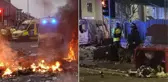 İngiltere'de üç çocuğun öldürülmesinden sonra başlayan olaylar büyüyor: Polis araçları ateşe verildi, 100 kişi gözaltına alındı