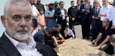 Suikasta uğrayan Hamas lideri Haniye toprağa verildi