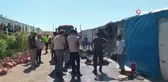 Konteyner kentte yangın çıktı