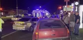 Kırmızı ışık ihlalinde 3 araç çarpıştı: 2 yaralı