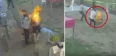 Önce alev alev yandı sonra kalp krizi geçirdi! Mangal keyfi faciayla bitti