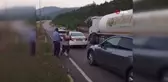 Yoğun sis kazaya neden oldu: Motosiklet sürücüsü hayatını kaybetti