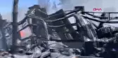 Akyurt ilçesindeki geri dönüşüm deposunda yangın çıktı