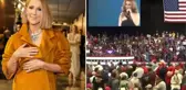 Celine Dion, seçim mitinginde ''My Heart Will Go On