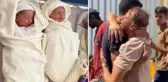 Doğum belgelerini almaya gittiği ikizlerini eve döndüğünde ölü buldu! Acılı baba sinir krizi geçirdi