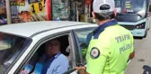 Keşan'da sürücüler, polise teşekkür etti