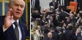 Bahçeli'den yumruklu oturuma ilk yorum: Can Atalay konusu tamamıyla kapanmıştır