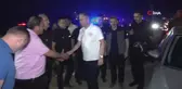 Bakan Yerlikaya, yangın bölgesinde incelemelerde bulundu