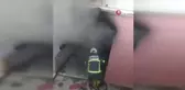 Bodrum katta çıkan yangın korkuttu