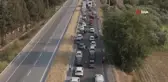 Muğla'da çıkan orman yangınları nedeniyle Çine-Yatağan arası trafiğe kapatıldı